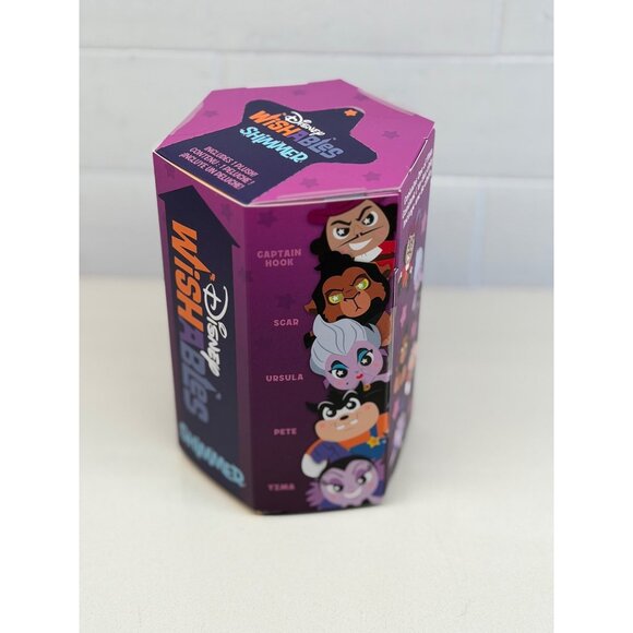 Disney Villains Shimmer Wishables Mystery Blind Box Plush NEW Sealed NIB Purple - Picture 3 of 4